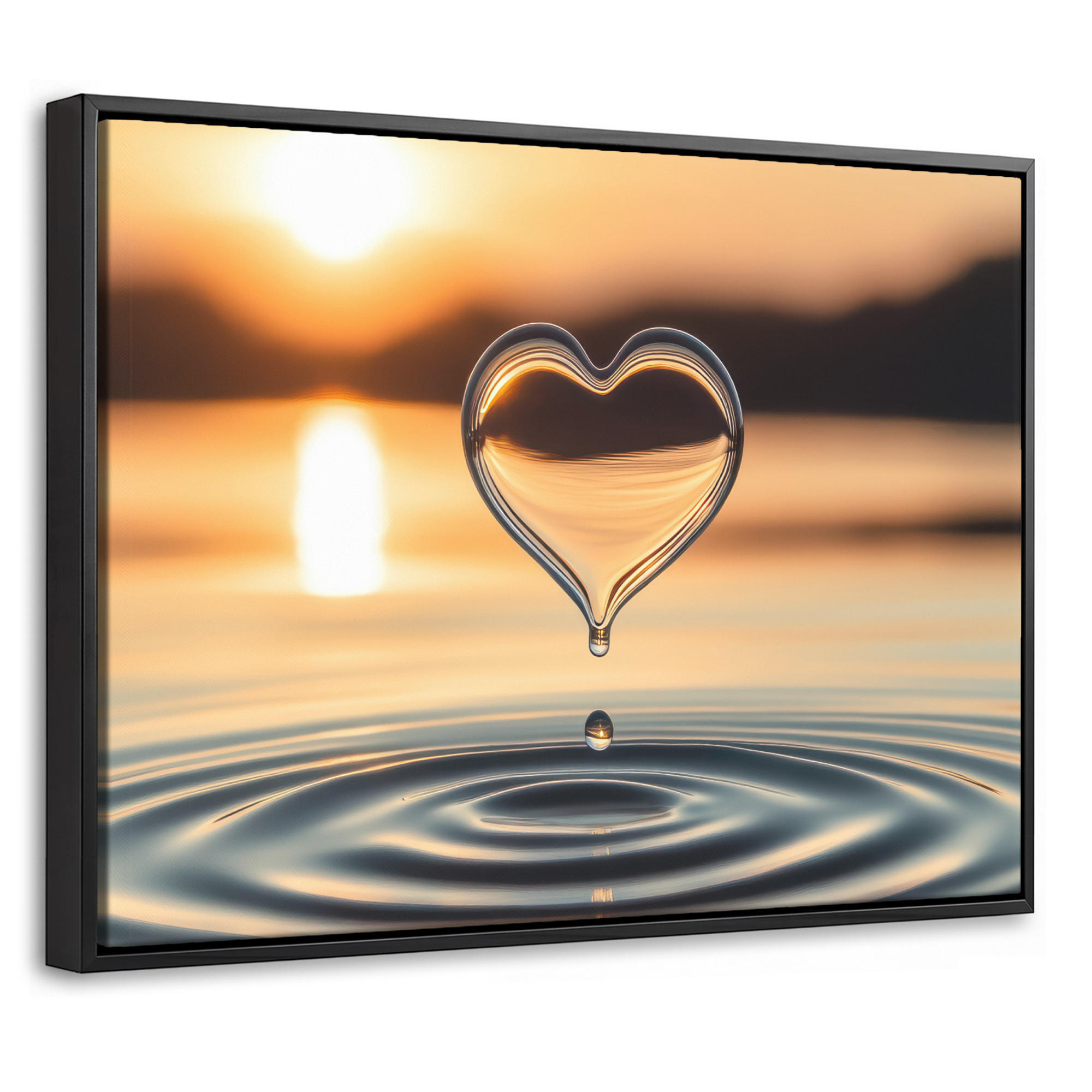 MuchoWow Leinwand Bernstein 40x30 cm