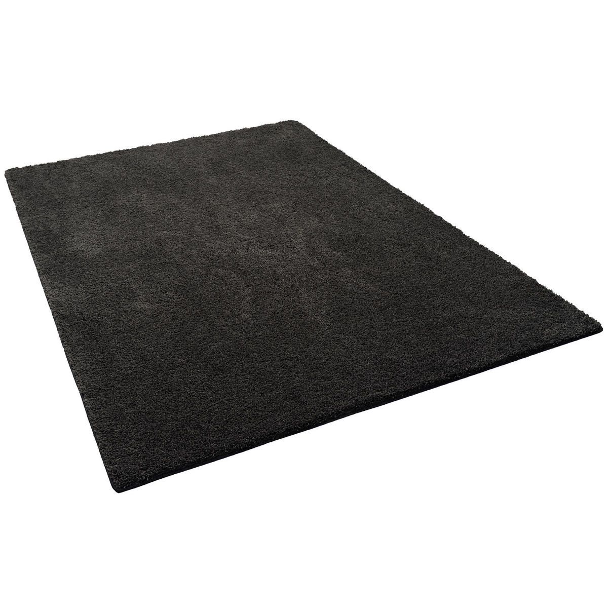 HOCHFLOR SHAGGY TEPPICH PALACE - Chromfarben, Textil (133/133cm) - Snapstyle