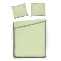 BETTWÄSCHE Satinette - Hellgrün, Textil (160/200cm) - home&you