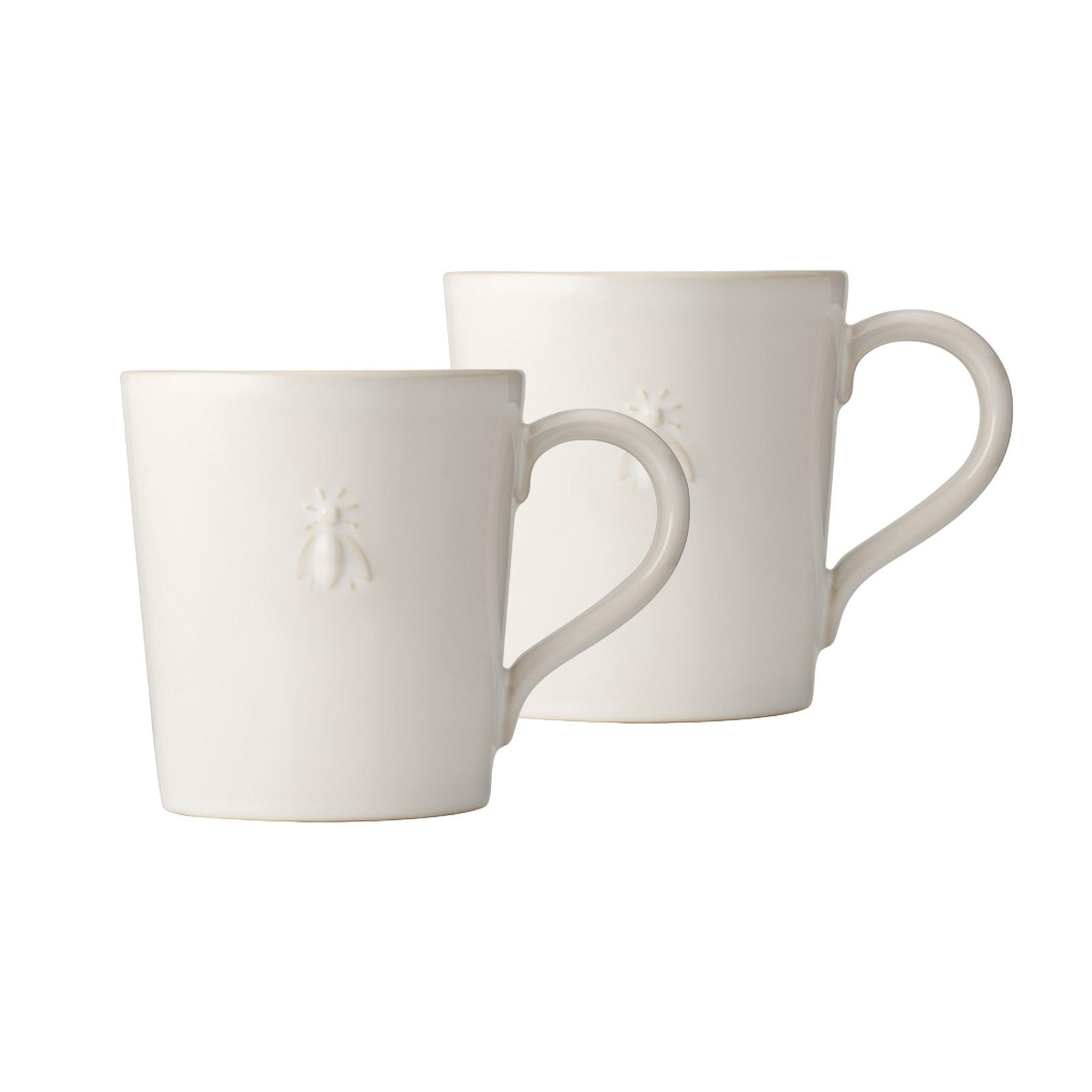 HENKELBECHER Biene natur 520 ml 2er Set - Naturfarben, Keramik (0.52L) - La Rochère