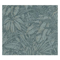 VLIESTAPETE Blau 53/1005 cm - Blau, Textil (53/1cm) - KUNSTLOFT