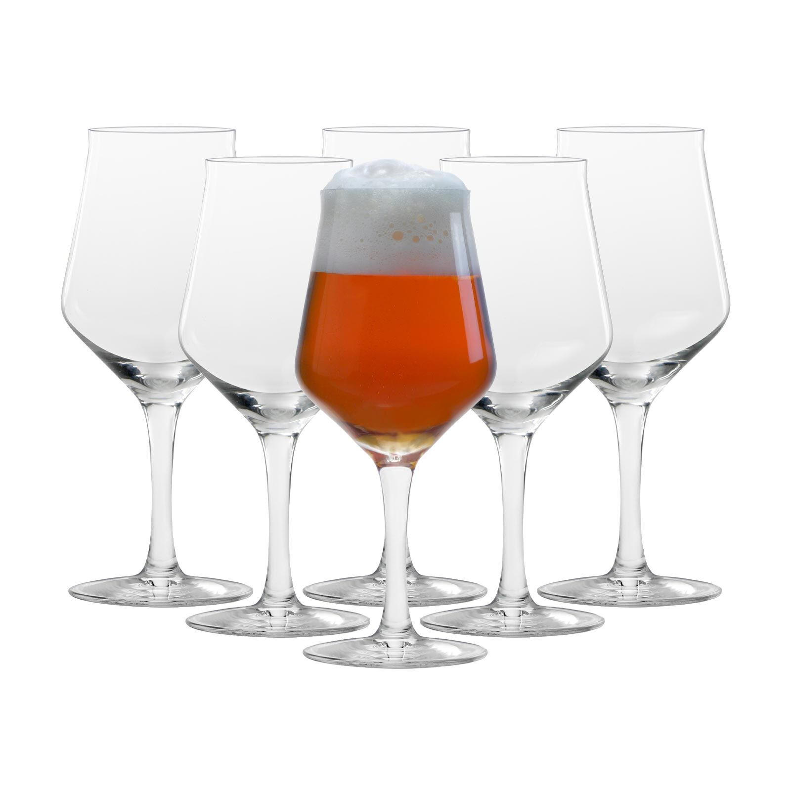 BIERGLÄSER Craft Beer transparent 0,3 l 6er Set - Transparent, Glas (0.3L) - Stölzle Lausitz