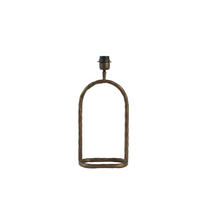 LAMPENFUSS Eliora - Braun - 20.5/12.5/39 cm - Braun, Metall (20.5/12.5/39cm) - Light & Living