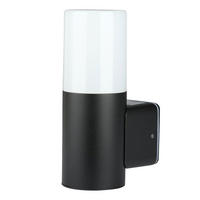 WANDLEUCHTE Aluminium Schwarz - Schwarz, Metall (8/25/12.1cm)