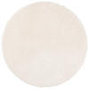 LUXUS HOCHFLOR SHAGGY TEPPICH DREAM RUND - Beige, Textil (100/100cm) - Snapstyle