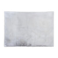 WOHNZIMMERTEPPICH - 200 cm x 150 cm - stoff - hellgrau Bunny - Hellgrau, Textil (200/150cm) - Vente-Unique