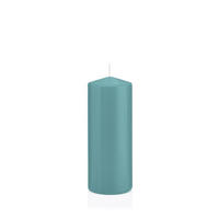 STUMPENKERZEN Türkis Ø 58 x 150 mm, 16 Stück - Türkis, Paraffin (6/15cm) - Wiedemann Kerzen