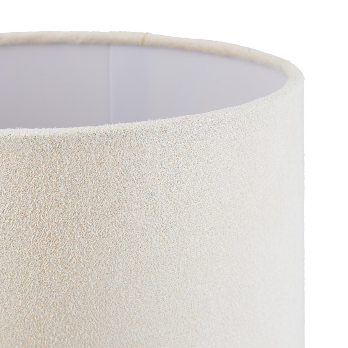 NACHTTISCHLAMPE - Multicolor, Textil/Metall (16/16/40cm) - Relaxdays
