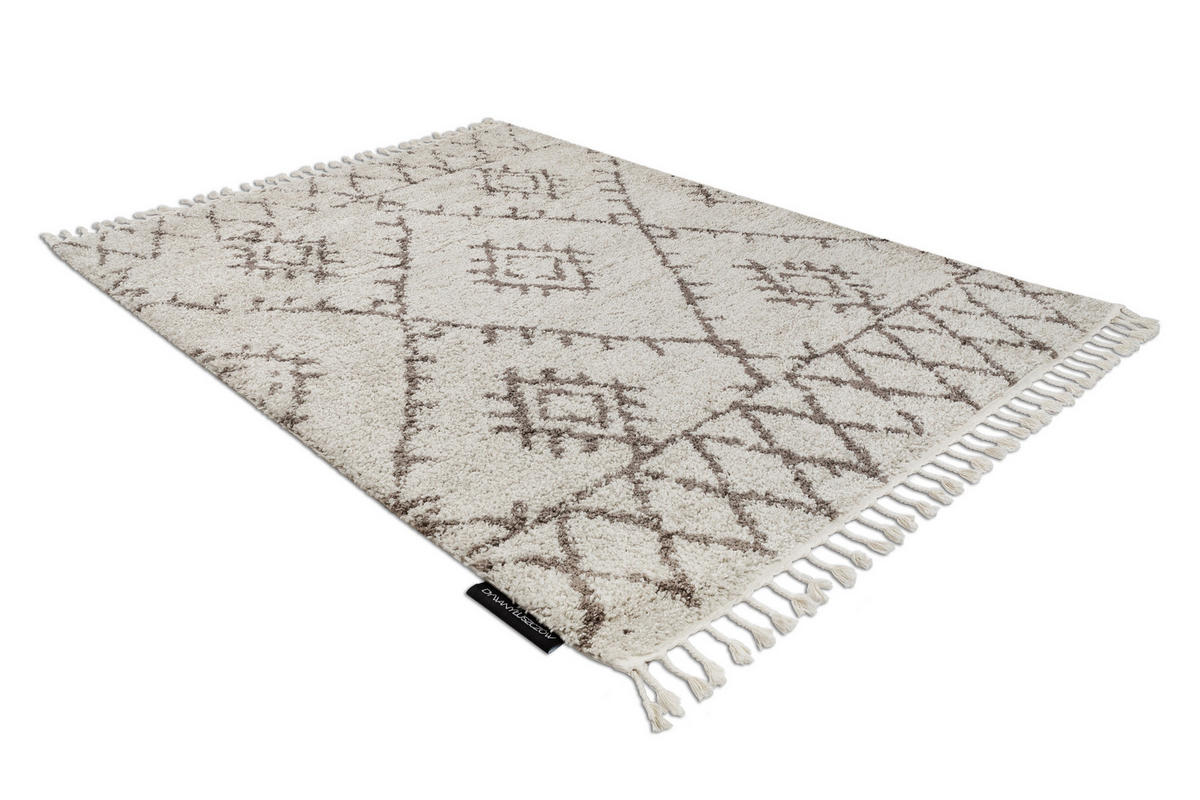 TEPPICH Berber 140/190 cm - Creme, Textil (140/190cm) - rugsX