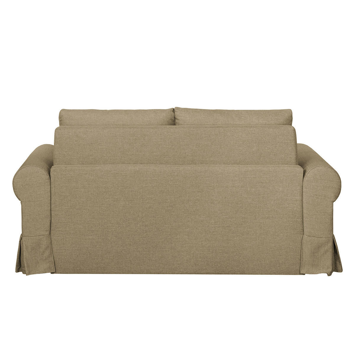 SCHLAFSOFA mit Husse - Beige, Textil (185/90/90cm) - home24