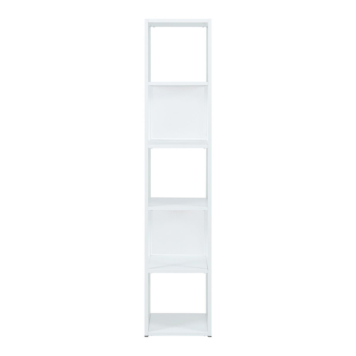 STANDREGAL Finspång - Weiß, Metall (38/185/38cm) - [en.casa]