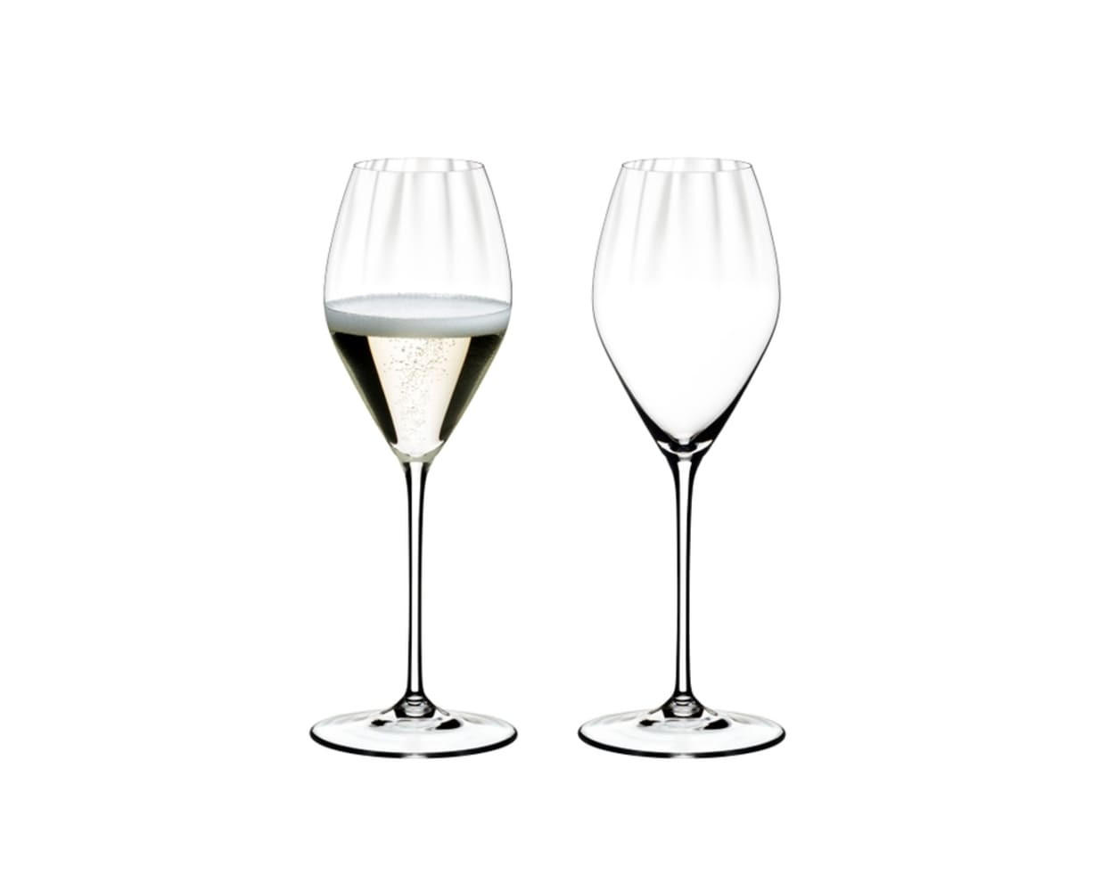 CHAMPAGNERGLÄSER Performance transparent 375 ml 2er Set - Transparent, Glas (0.375L) - Riedel