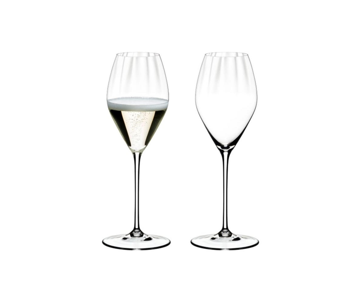 CHAMPAGNERGLÄSER Performance transparent 375 ml 2er Set - Transparent, Glas (0.375L) - Riedel