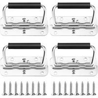 MÖBELGRIFF 4er-Set - Silberfarben, Metall (7.2/1.5/10.2cm)
