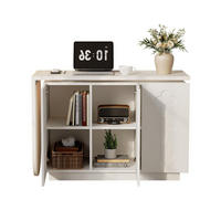 SCHREIBTISCH in Weiß L-förmig drehbar Eck-Computertisch, Büro ,Frisiertisch multifunktional B110/T40/H75cm - Weiß, Holzwerkstoff (40/110/75cm) - STILVORA