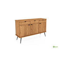 KOMMODE LINA - Wildeiche, Holz (144/87/46cm) - byoak