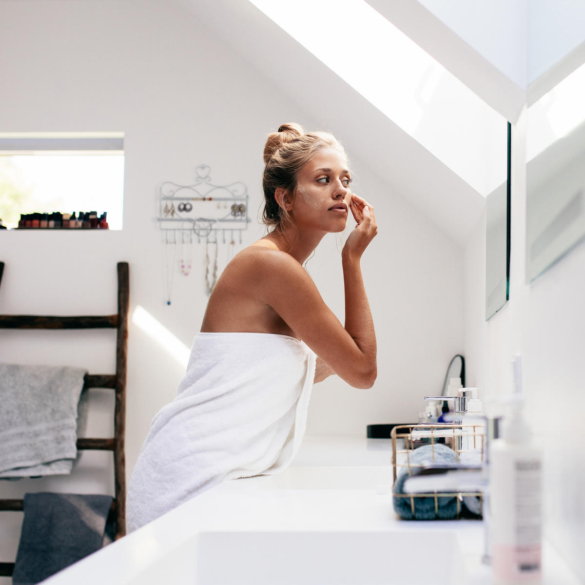 WANDSCHMUCKHALTER - Silberfarben, Metall (36.5/30/3.5cm) - Relaxdays