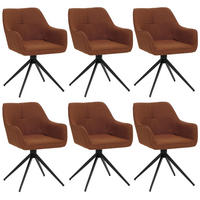 JÍDELNÍ ŽIDLE Černá, oranžová, sada 6 kusů - černá/pomerančová, textil (53/80/59cm) - MCW