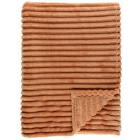 DECKE Polyester Morris 140/200 cm - Braun, Textil (140/200cm)