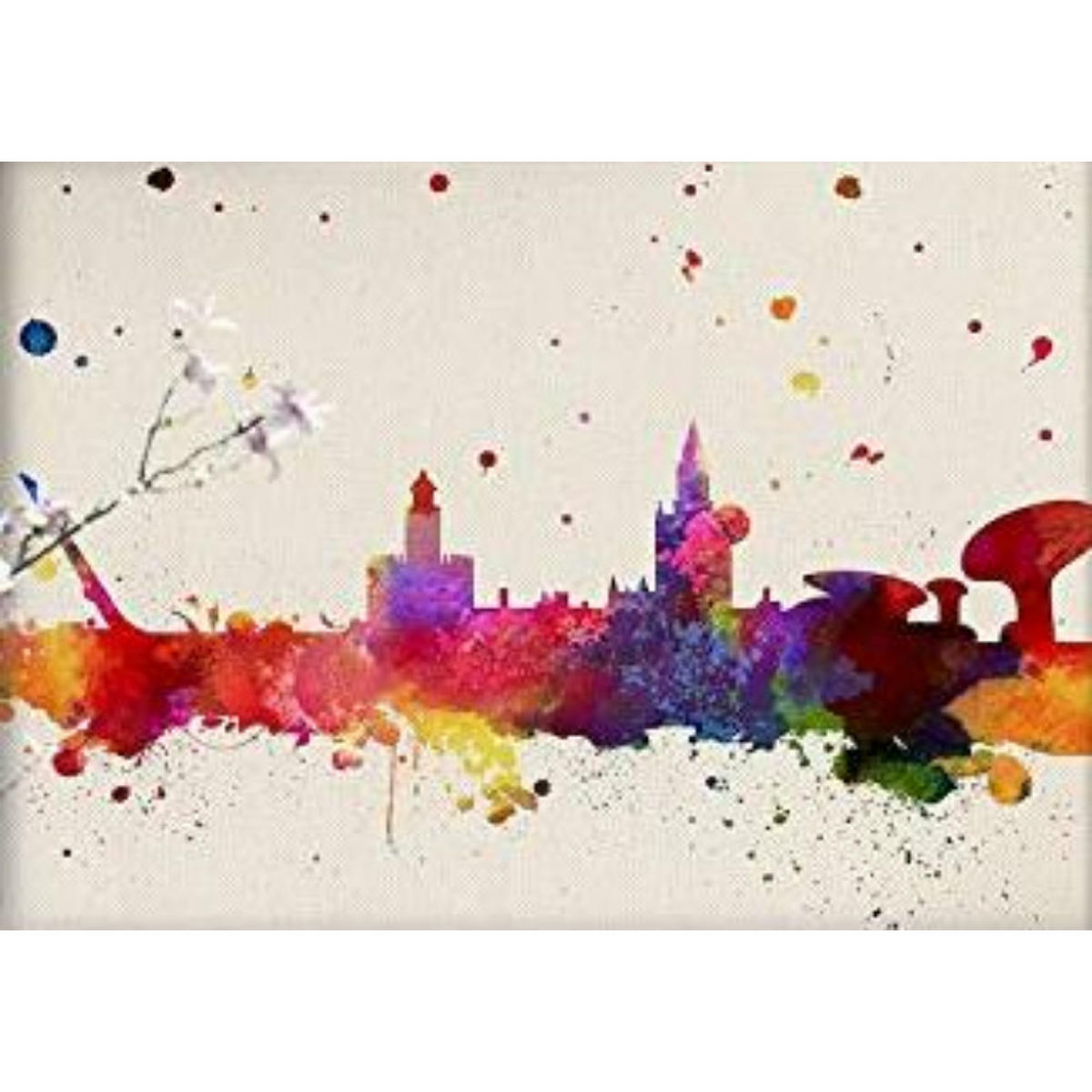 POSTER Denkmäler Sevilla A3 Rahmenlos - Klar, Papier (29.7/5/42cm) - Nacnic