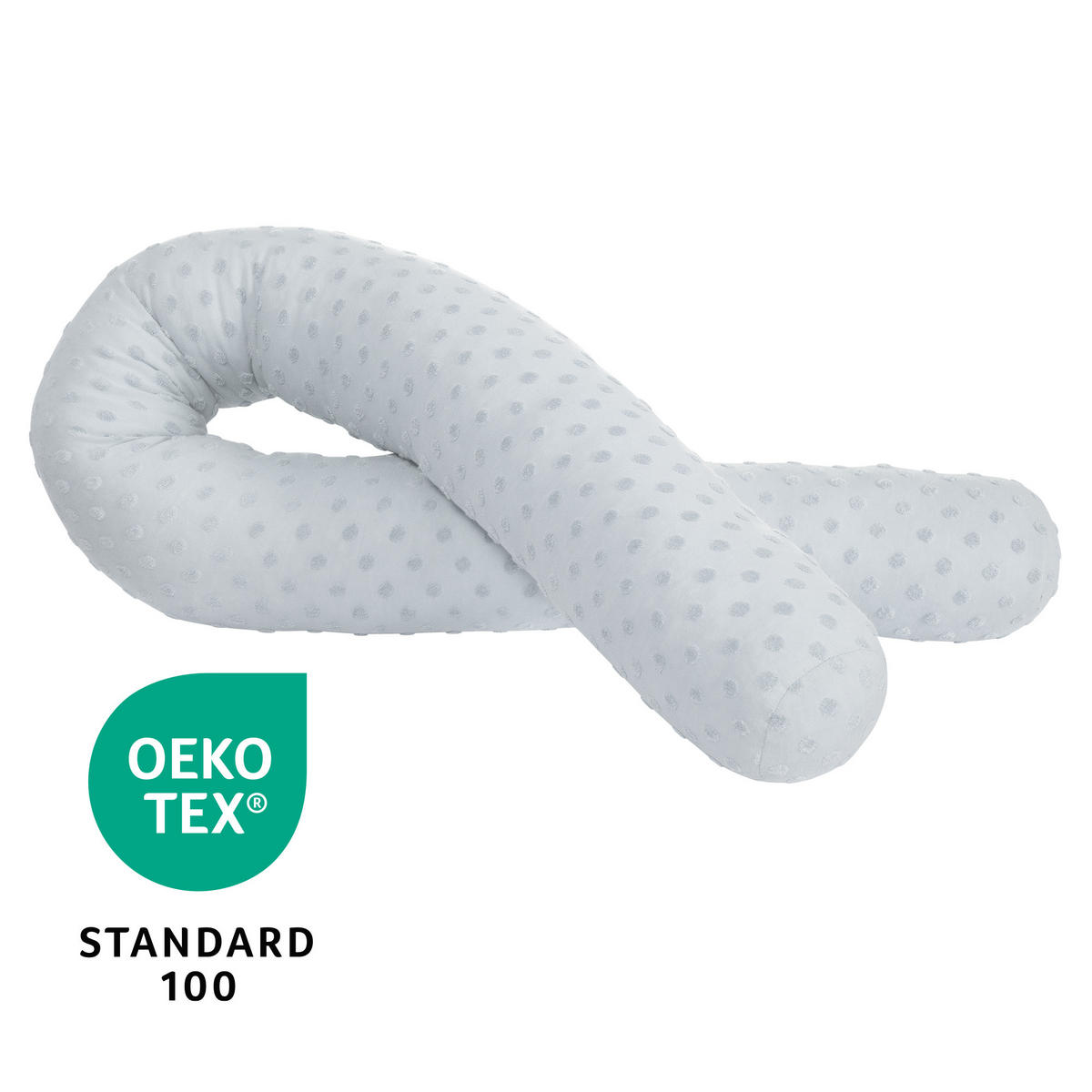 BETTSCHLANGE Lil Planet türkis - Hellblau, Textil (170/12cm) - Roba