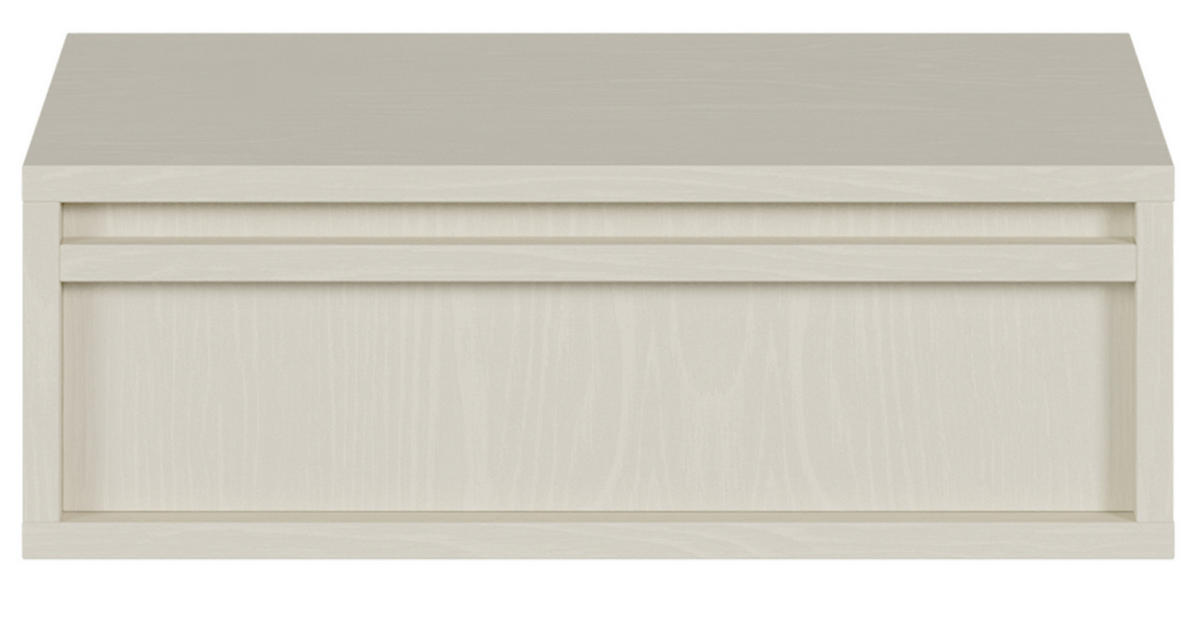 NACHTISCH Evo beige, 50 cm - Beige, Holzwerkstoff (50/17/34cm) - Selsey