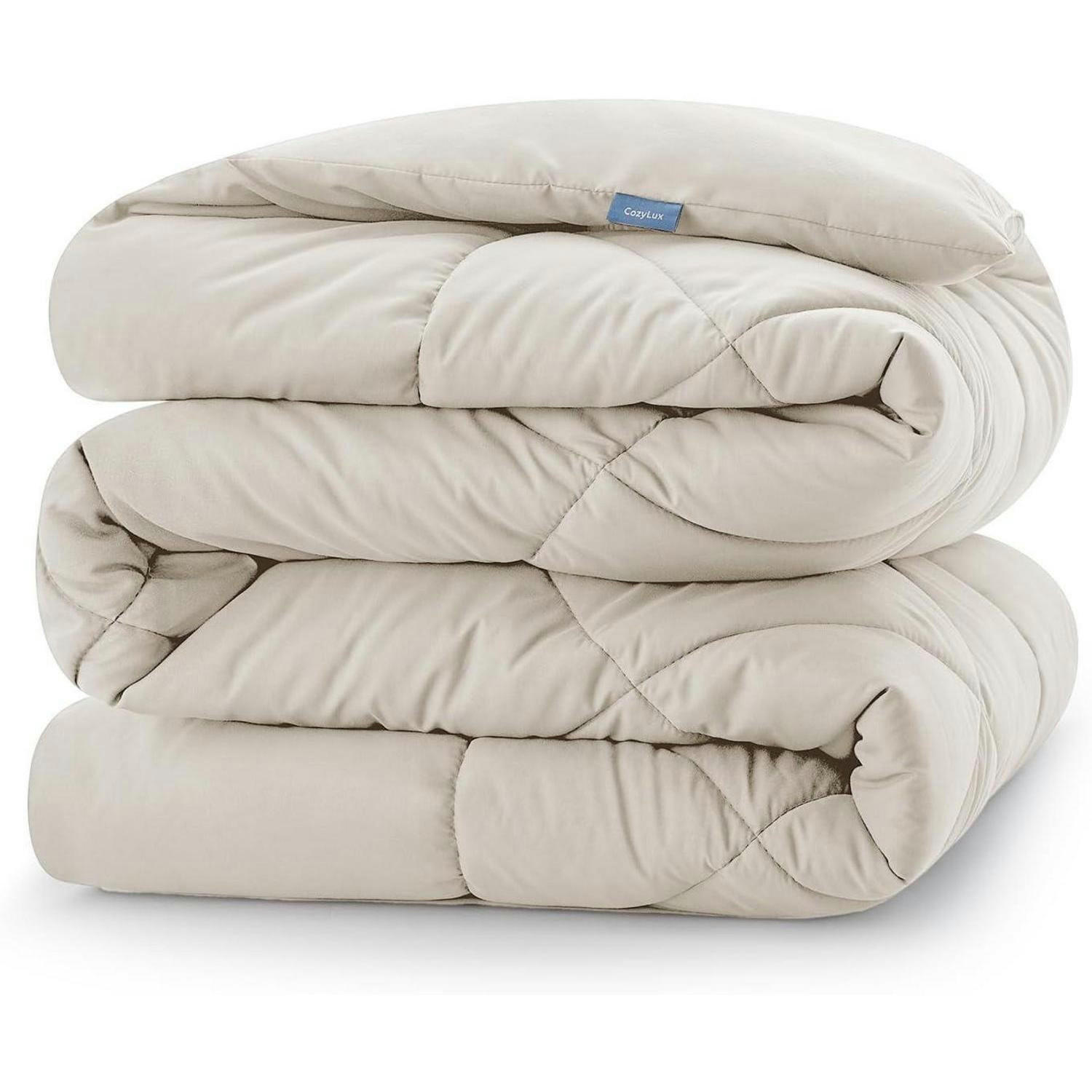 BETTDECKE 240x260 cm 4 Jahreszeiten Mikrofaser Beige - Beige, Textil (5/150cm) - LUXUSKOLLEKTION