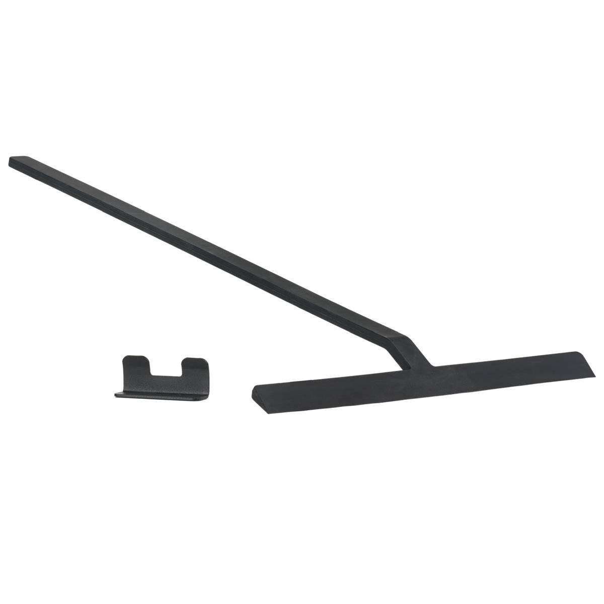 DUSCHABZIEHER Rim 30 cm - Schwarz, Metall (30/52/3cm) - Zone Denmark