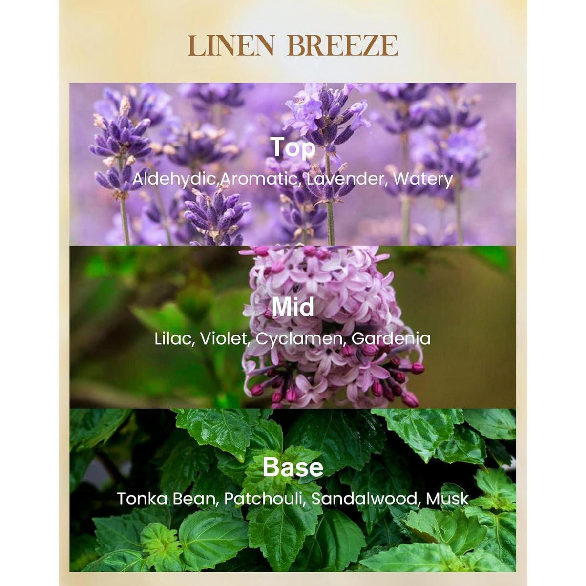 DUFTKERZE Frische Leinenbrise Sojawachs 400 g - Blau, Paraffin (12.7cm)