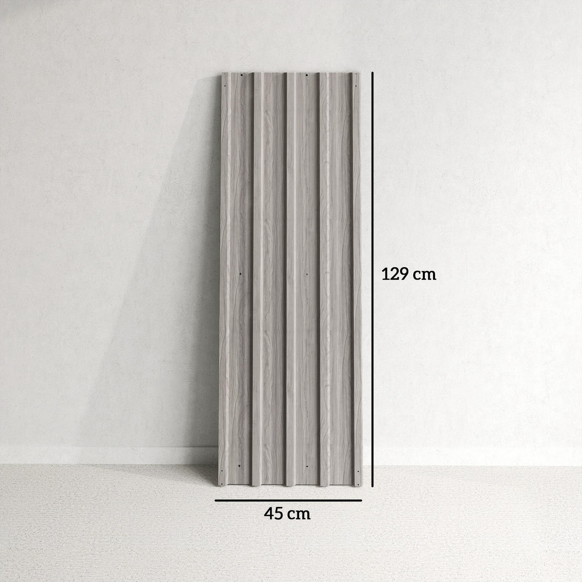 GERÄTEHAUS Grau wasserdicht verzinkter Stahl 129/45/0.03 cm 12er-Set - Hellgrau, Metall (129/45cm) - PANGIVO