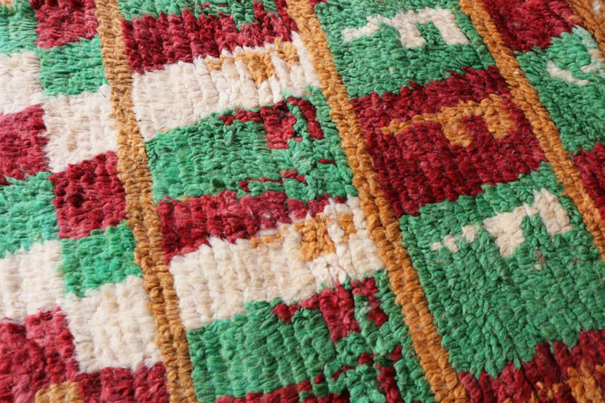 BERBERTEPPICH aus reiner Wolle 84x 388 cm - Beige, Naturmaterialien (84/388cm) - AFK Living