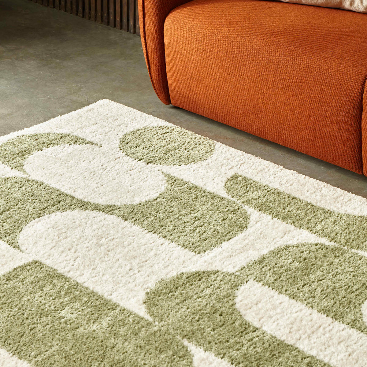 TEPPICH, 120 x 170 cm, Grün - Grün, Textil (170/120cm) - Oviala