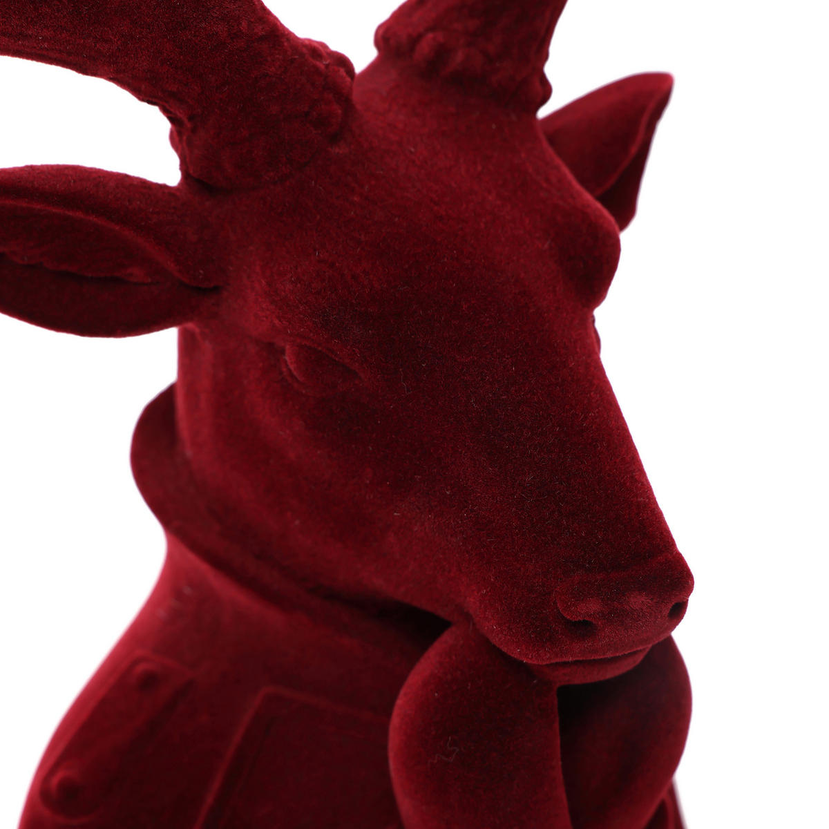 WEIHNACHTSDEKORATION HTHD0180 - Rot, Kunststoff (19/34/22cm) - Hometopia