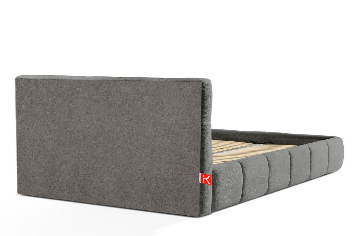 POLSTERBETT ALTOS, dunkelgrau - Dunkelgrau, Holz/Holzwerkstoff (180/200cm) - KONSIMO®