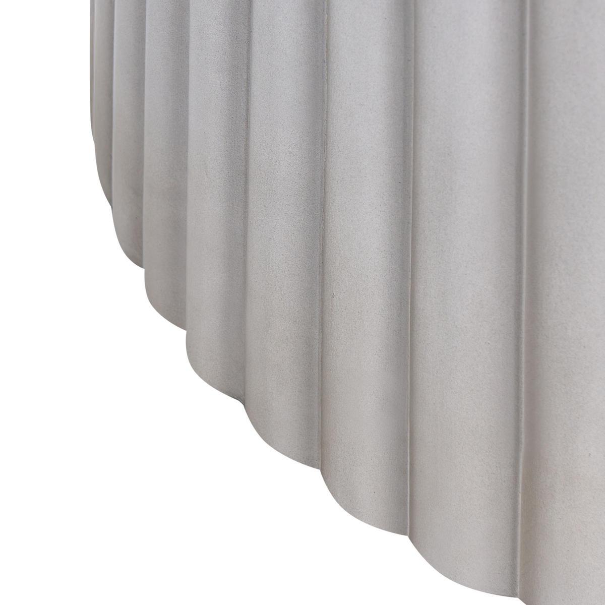 COUCHTISCH 117/117 cm Grau Pozza - Grau, Keramik (117/117/42cm) - Beliani