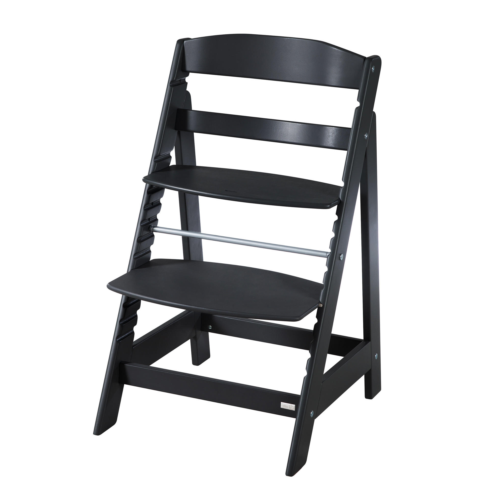 KINDERHOCHSTUHL Sit Up Flex Schwarz - Schwarz, Holzwerkstoff (44.5/80/54cm) - Roba
