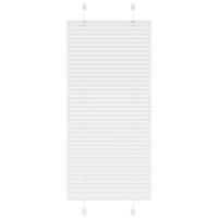 PLISSEE 60/100 cm Stoffbreite 59,4 cm aus Polyester Weiß - Weiß, Textil (60/100cm) - vidaXL