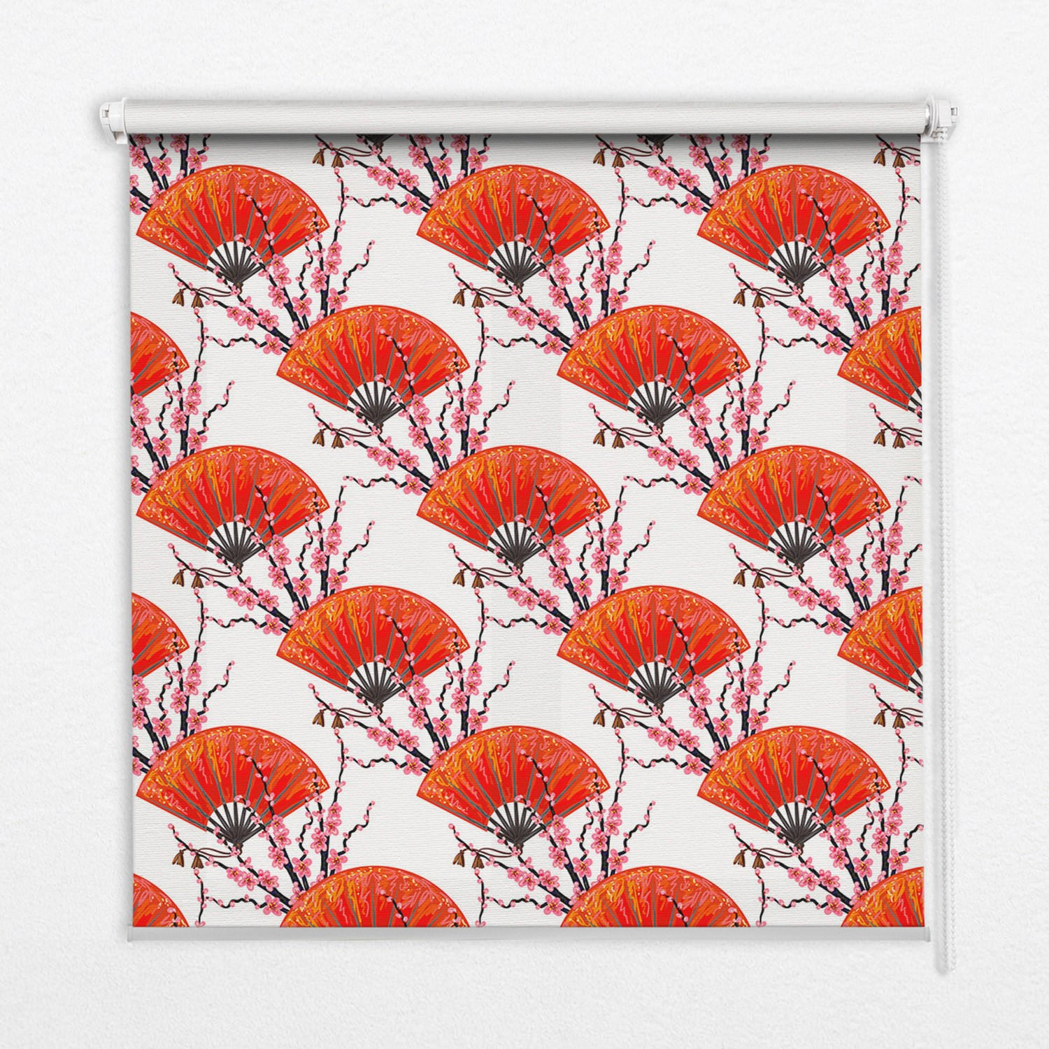 TULUP VNITŘNÍ roleta - okenní roleta - roleta - 60x140 cm - Červený ventilátor