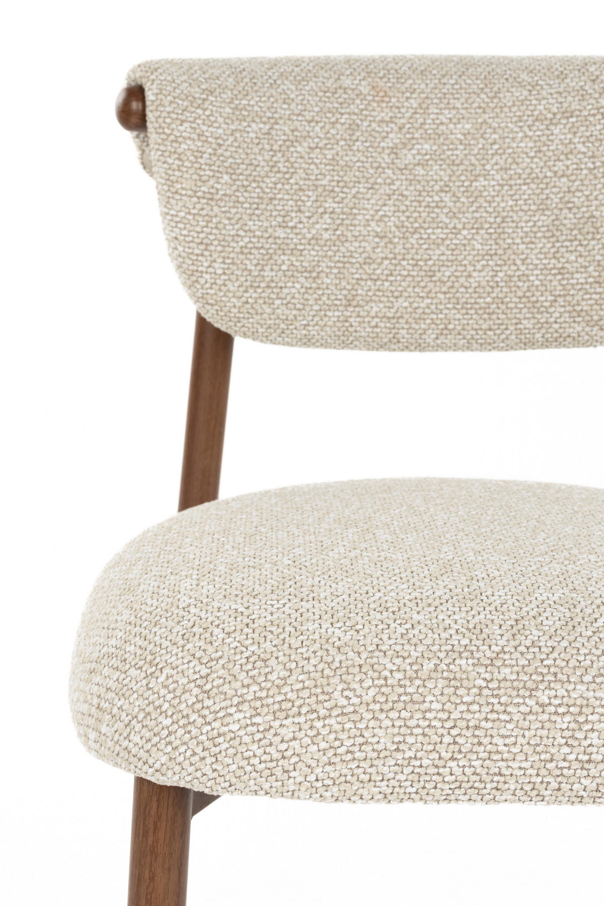 ESSZIMMERSTUHL Lee - Beige - 57/46/78 cm - 2er-Set - Beige, Textil (46/78/57cm) - Novel