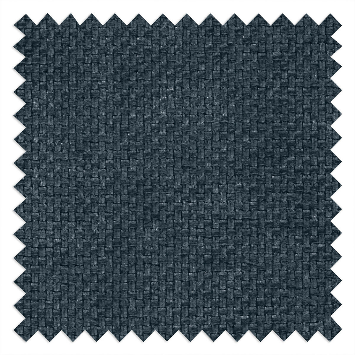 SCHLAFSOFA - Chenille - Blau/Schwarz, Textil/Metall (181/70/75cm) - home24