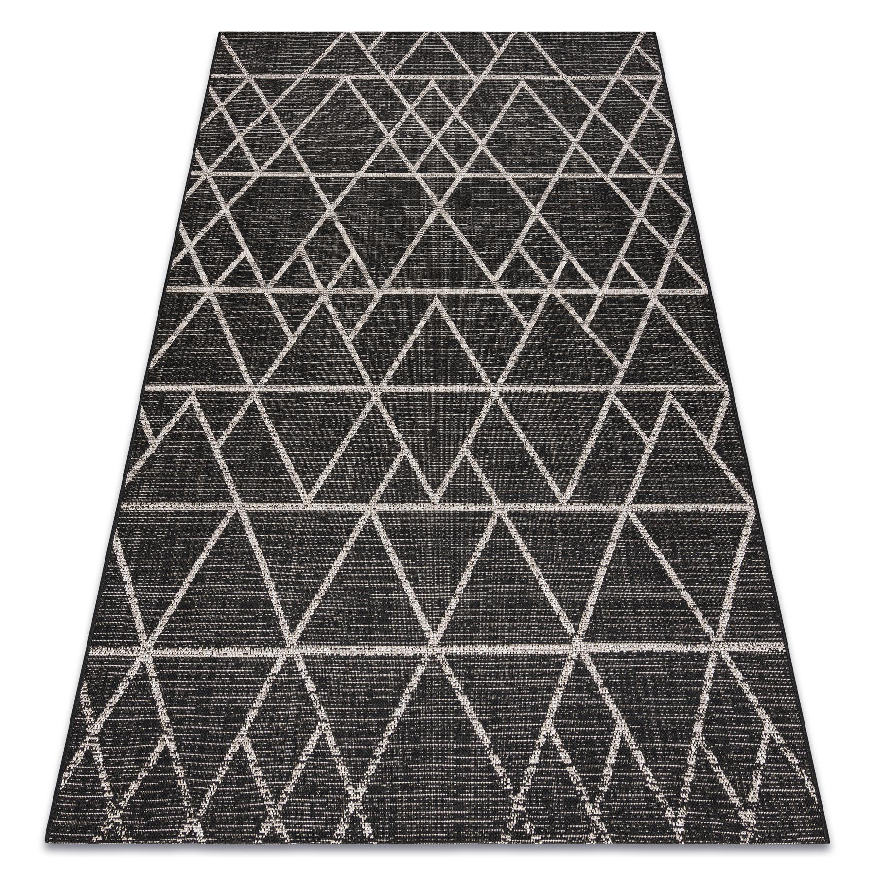 rugsX Teppich Schwarz 60x110 cm