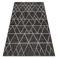 TEPPICH Floorlux 240/330 cm - Schwarz, Textil (240/330cm) - rugsX
