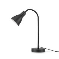 TISCHLAMPE Wilhelm - Schwarz, Metall (38.7/14/43.2cm) - Paco Home