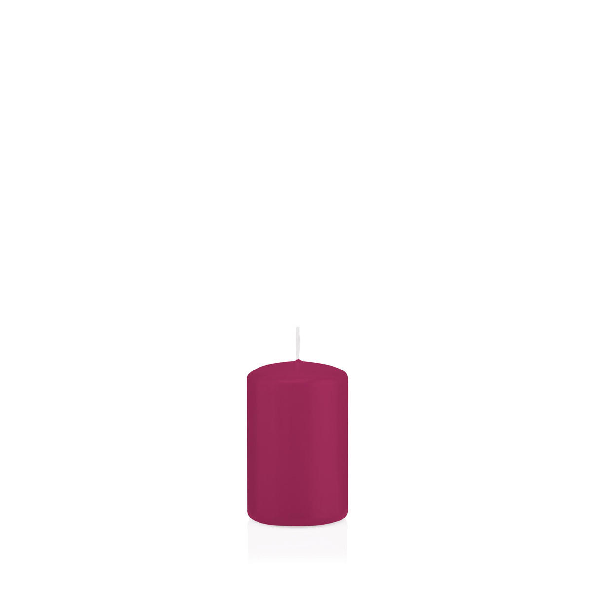 STUMPENKERZEN Cardinal Ø 48 x 80 mm, 24 Stück - Lila, Paraffin (5/8cm) - Wiedemann Kerzen
