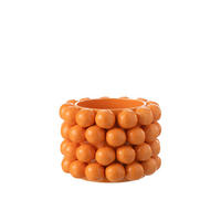BLUMENTOPF APFELSINE - Töpferei - Orange - L - Ø 25 cm - Orange, Keramik (25/18.5cm) - J-Line