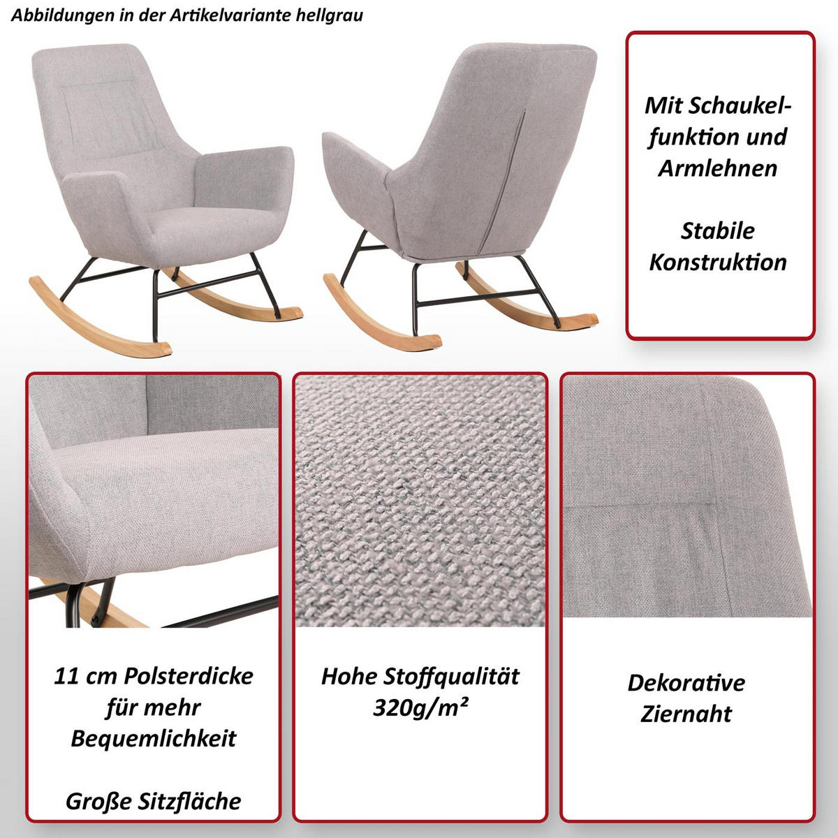 HOJDAČKA Zelená - zelená, drevo (67/92/85cm) - MCW