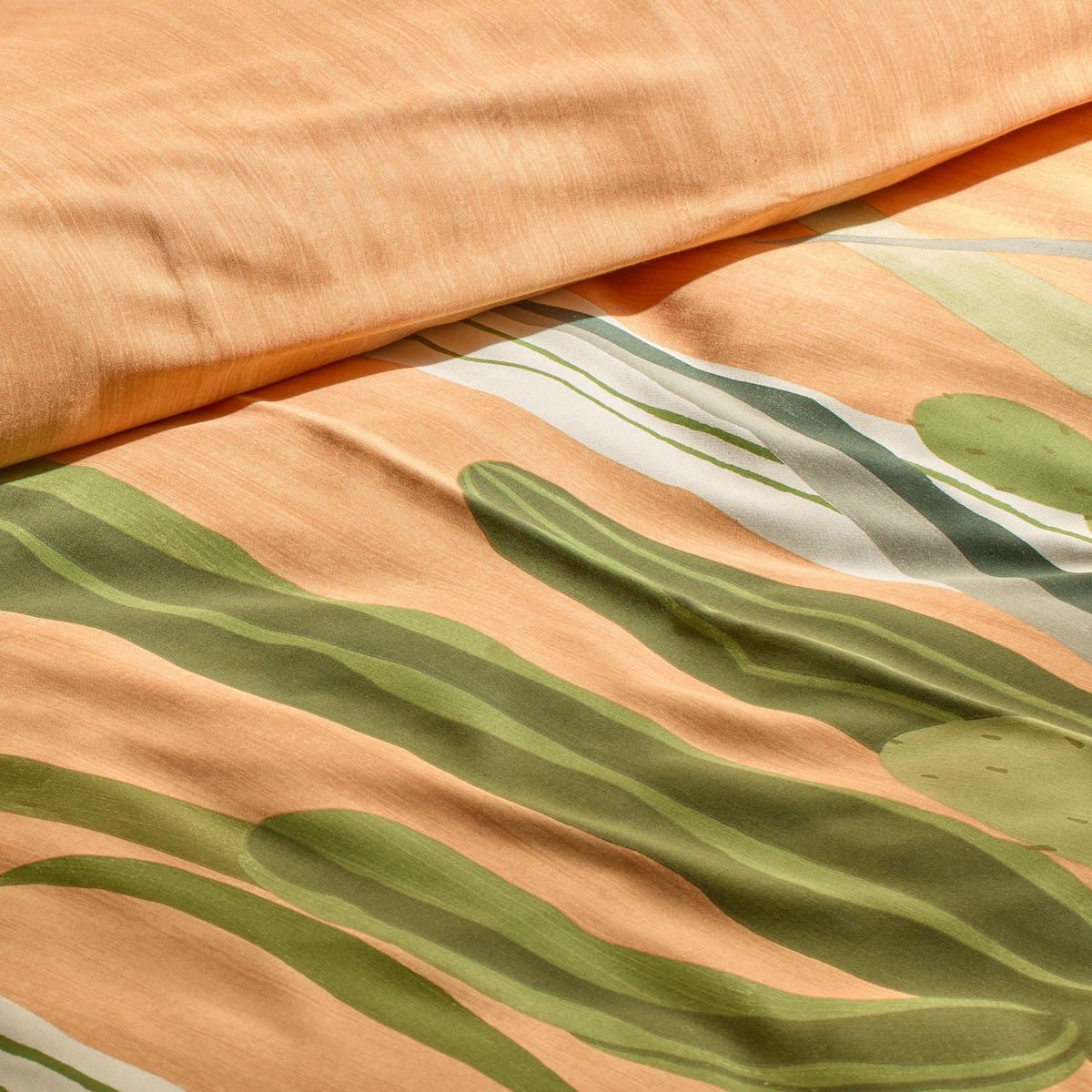 BETTWÄSCHE Kalyteros - Orange, Textil (200/220cm) - home&you