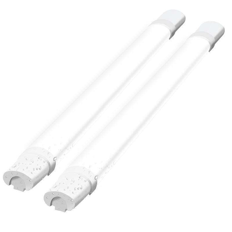 LED-DECKENLEUCHTE Macaulay(2er-set) 5.8/90/3.5cm - Weiß, Kunststoff (90/5.8/3.5cm) - Nettlife