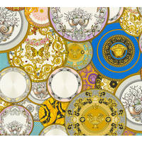VLIESTAPETE 70/1005 cm - Goldfarben/Multicolor, Kunststoff/Textil (70/1cm) - KUNSTLOFT