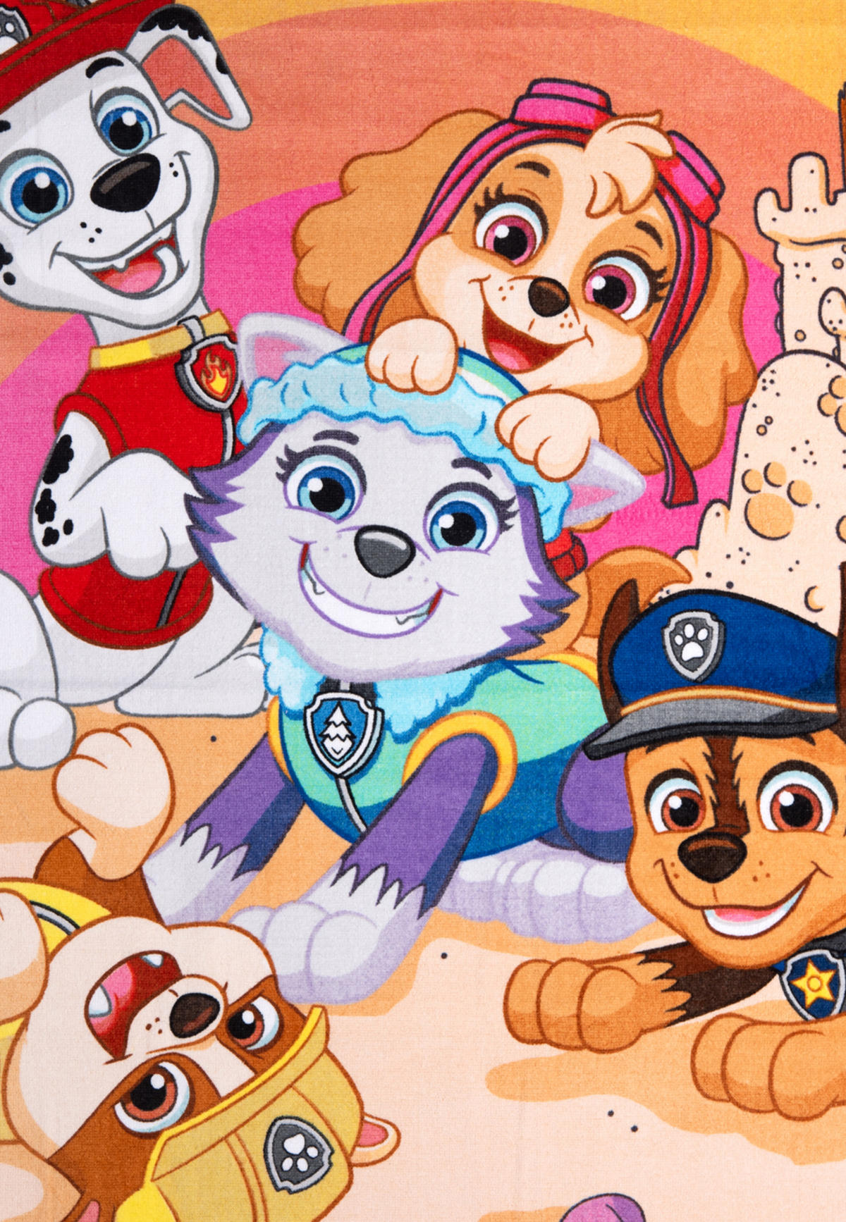 STRANDTUCH Paw Patrol Summer Days 140 x 70 cm - Multicolor, Textil (140/70cm) - Paw Patrol